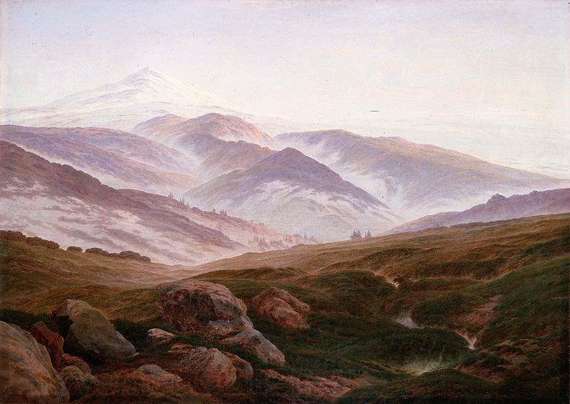 Caspar David Friedrich The Giant Mountains Germany oil painting art